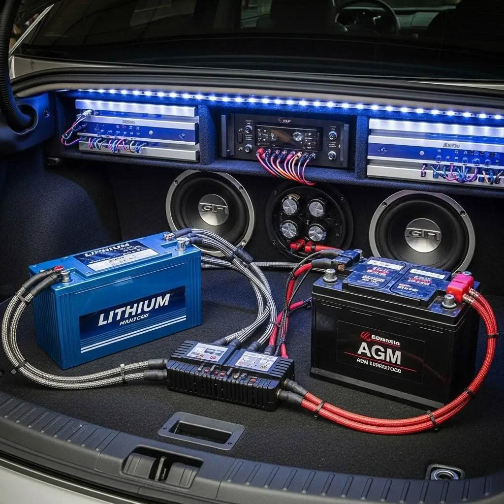 Top Lithium Batteries for Car Audio Systems 4 Comparing LTO Lithium and LiFePO4 Battery Options